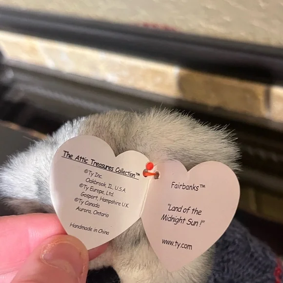TY Beanie Bear ‘Fairbanks’ - Picture 5 of 10